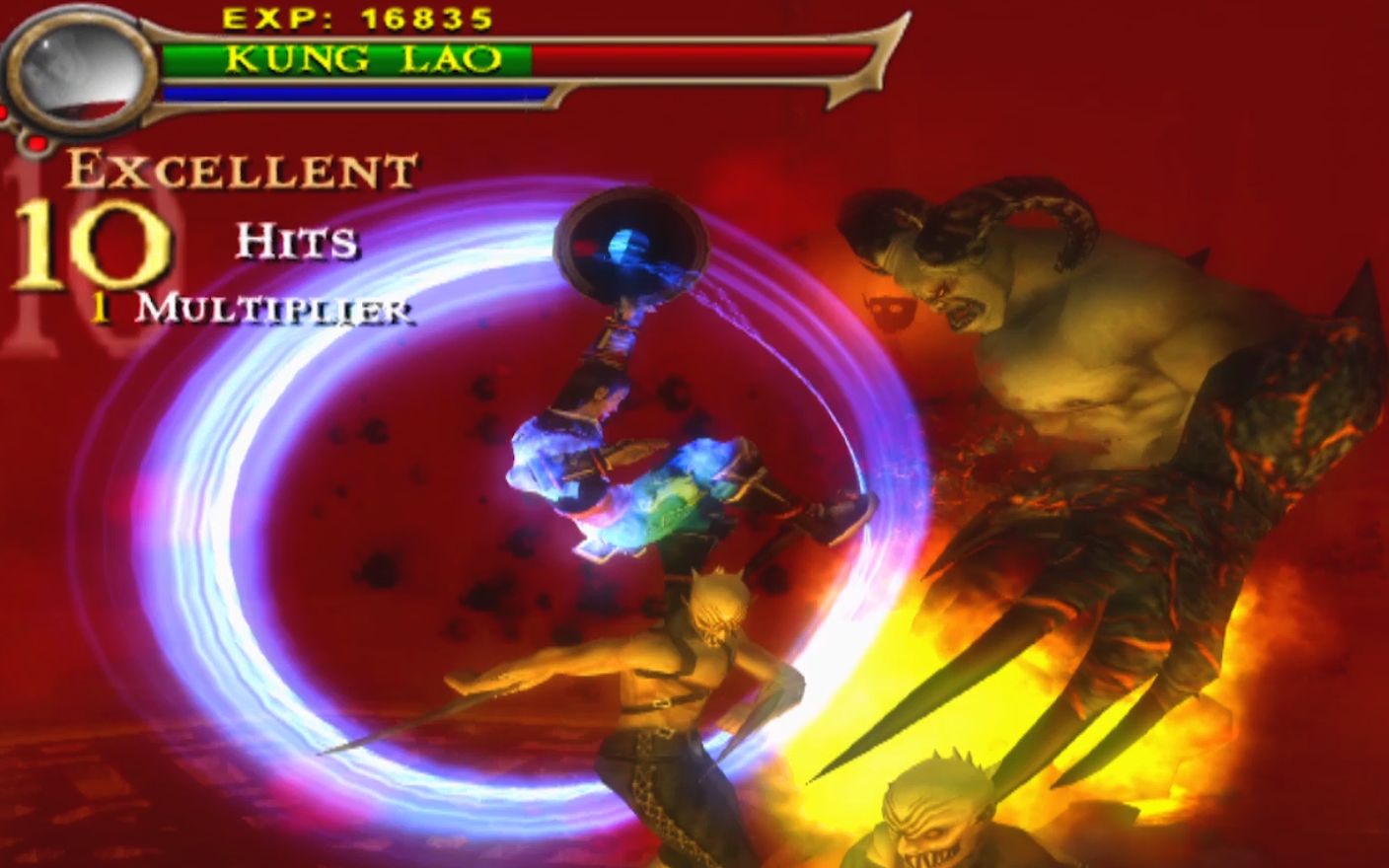 【真人快打少林武僧】空佬brutality秒杀orochi地狱兽