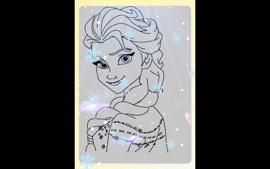 【日常瞎画】艾莎女王