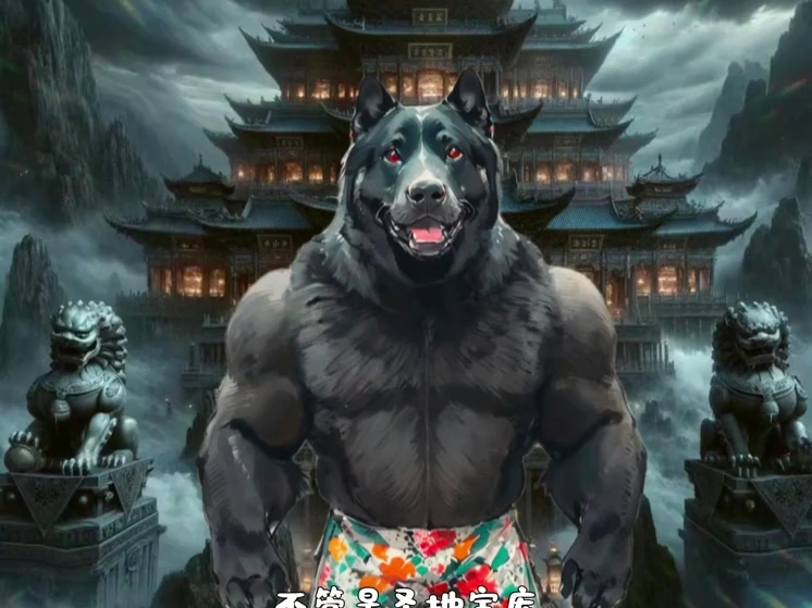 接下来登场的是犬姿绝代的黑皇