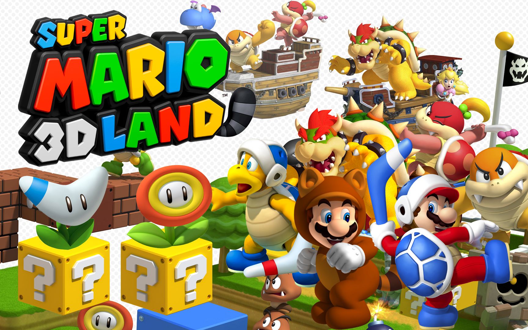 [图]【夜光云】《马里奥3D大陆》全关卡、全金币收集实况 (Super Mario 3D Land)