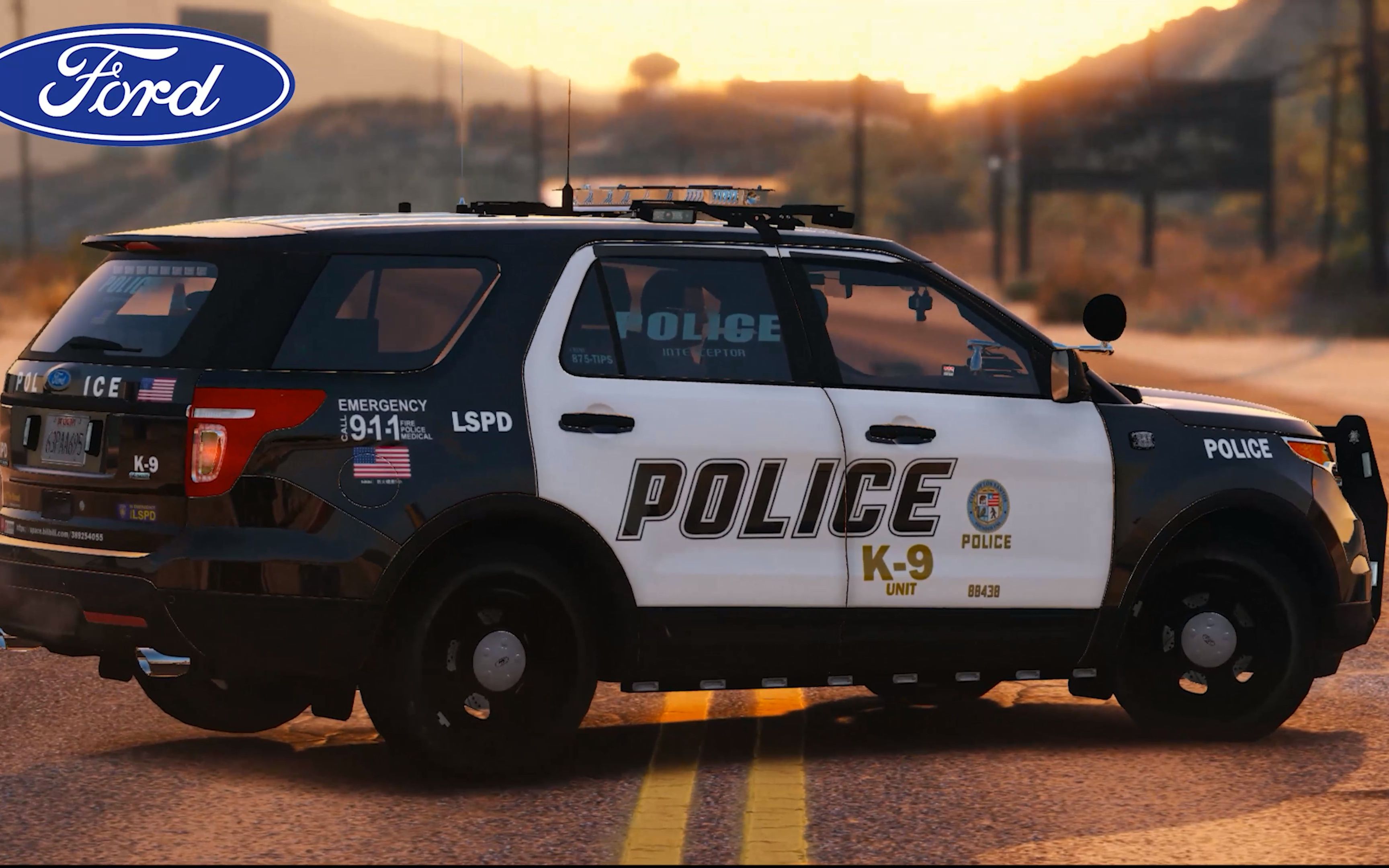 模组lspd洛斯桑托斯警车包已经完成