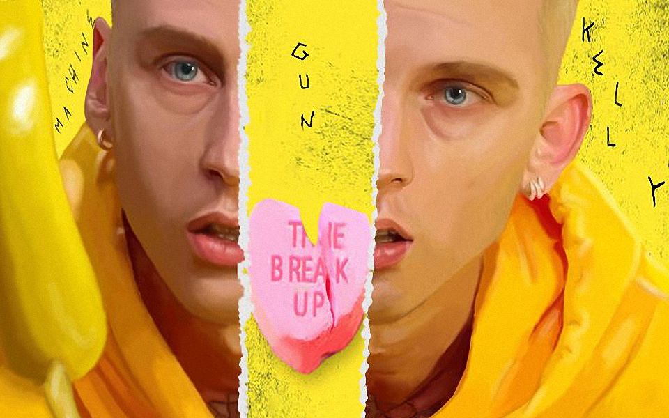 [图]【枪爷回顾】Machine Gun Kelly - The Break Up @搞事字幕组