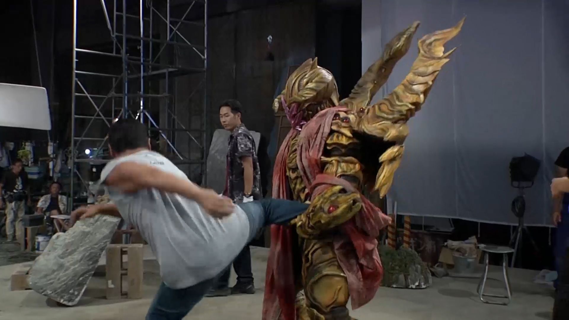 银河奥特曼s剧场版花絮:导演坂本浩一亲自对战艾塔尔加?