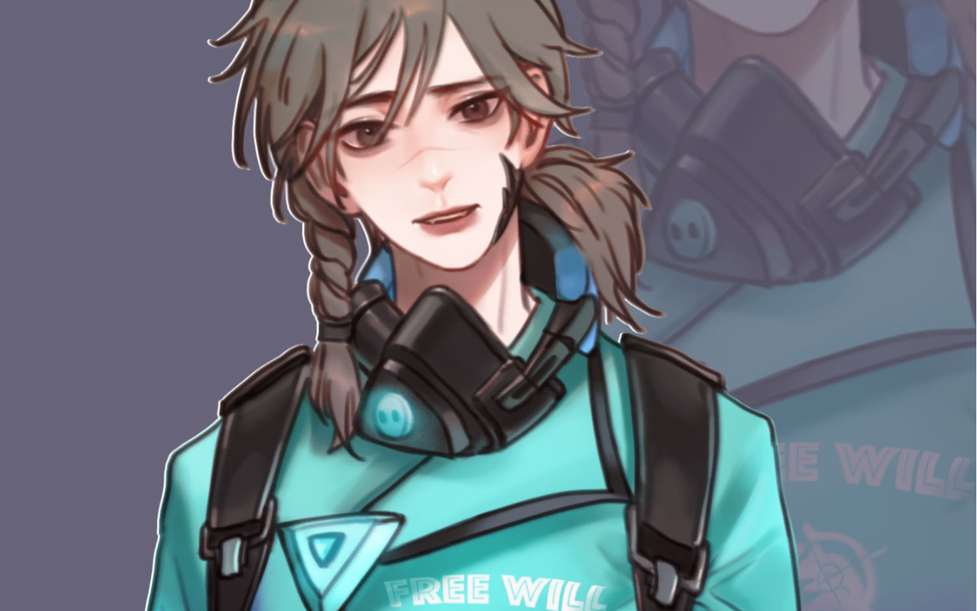 【板绘录屏】王者荣耀一裴擒虎/天狼狩猎者