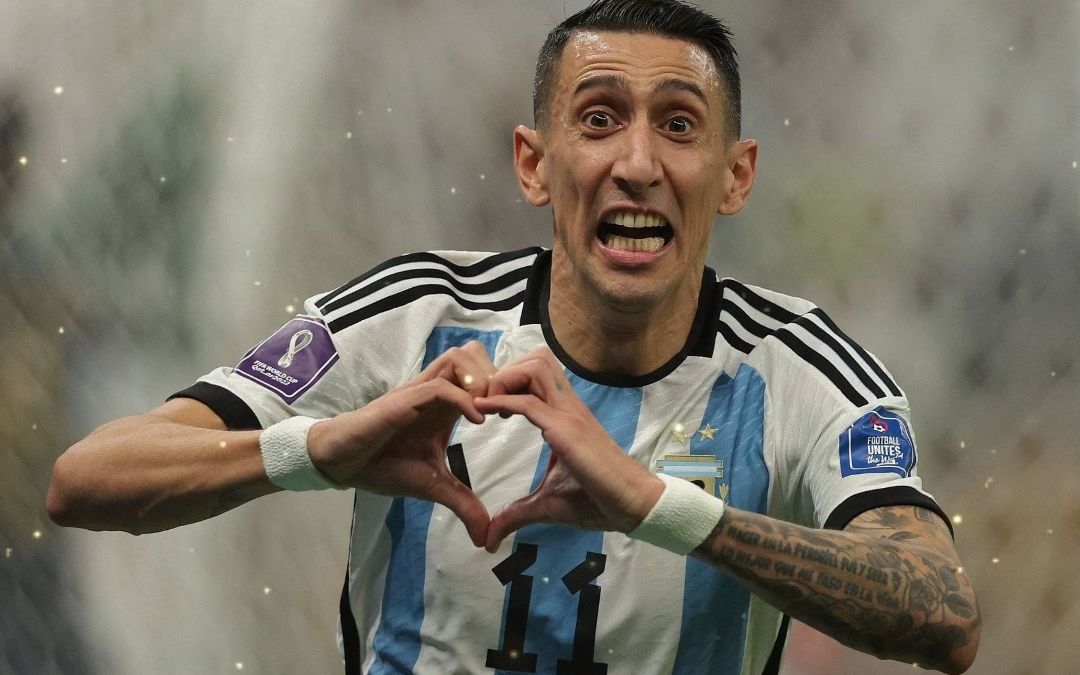 迪马利亚单刀破门!独造两球助阿根廷2-0领先!