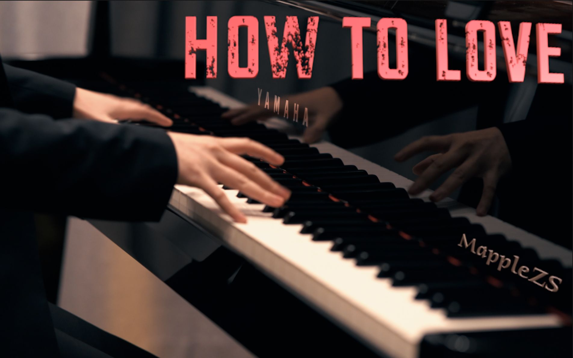 [图]刘宪华「How to love」间奏钢琴solo