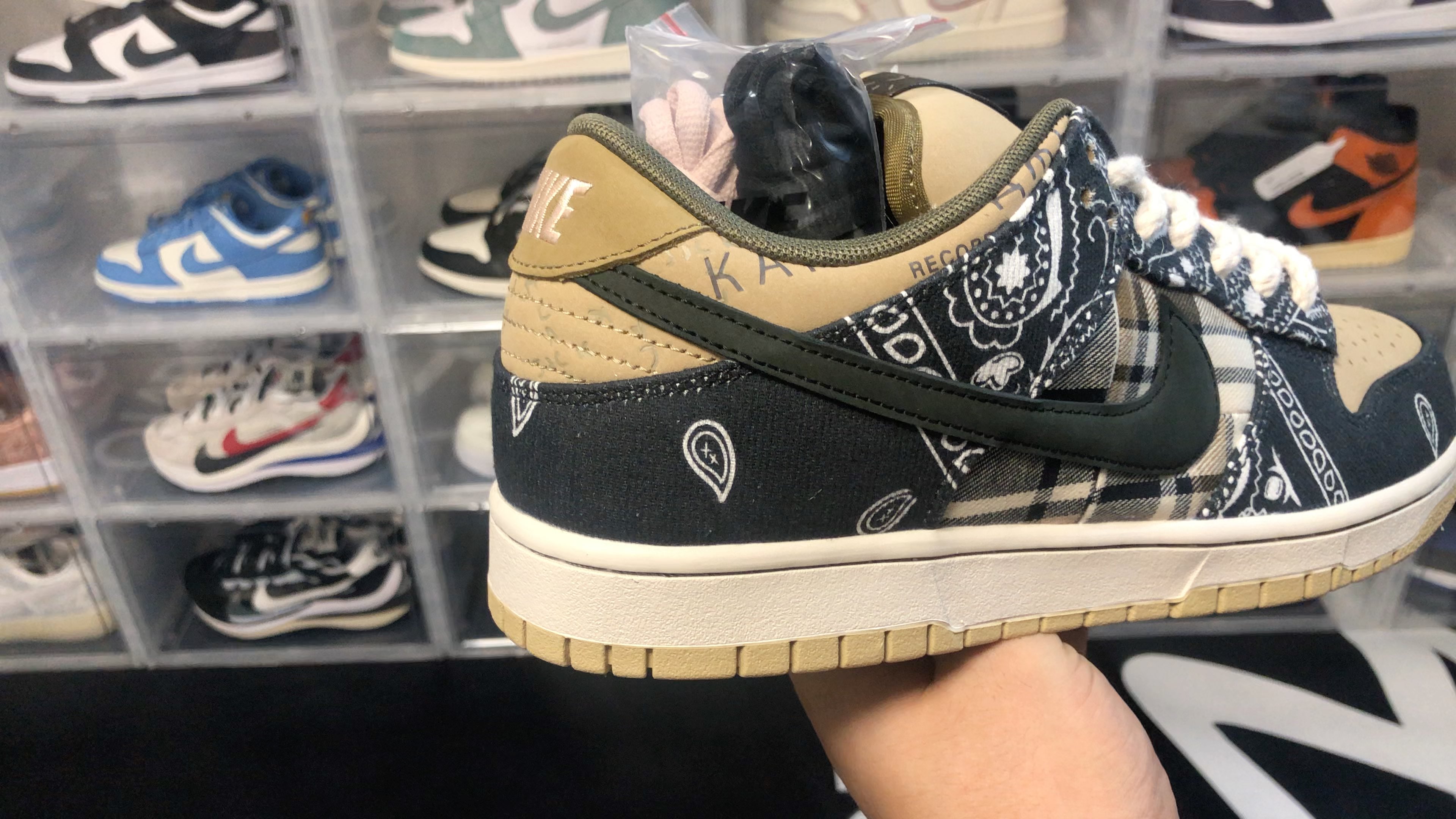 纯原dunk 腰果花 联名ts鬼脸