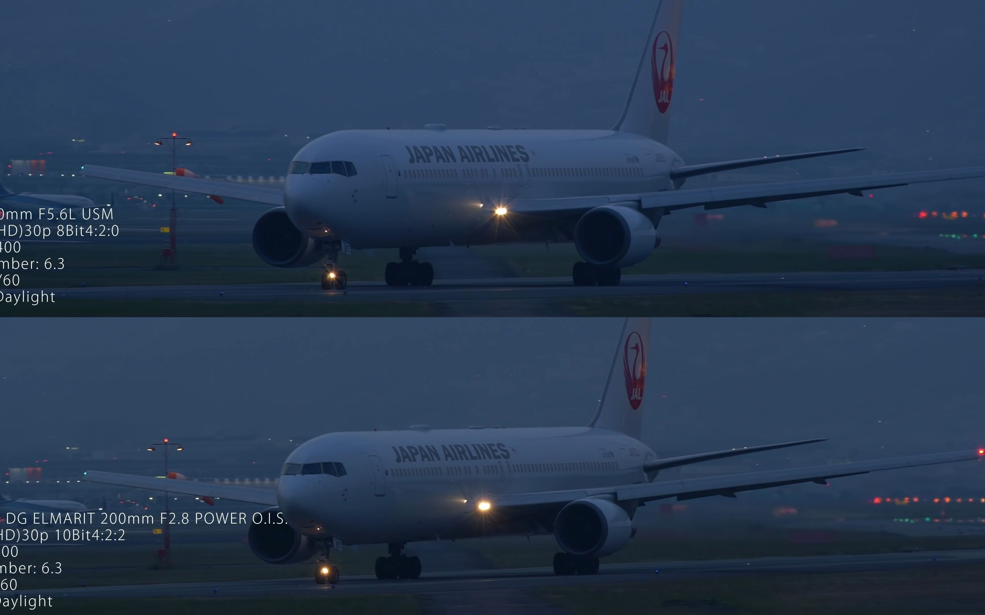 【4k画质】松下 s1 vs gh5s 低感光度超高iso对比,令人窒息的机场视频