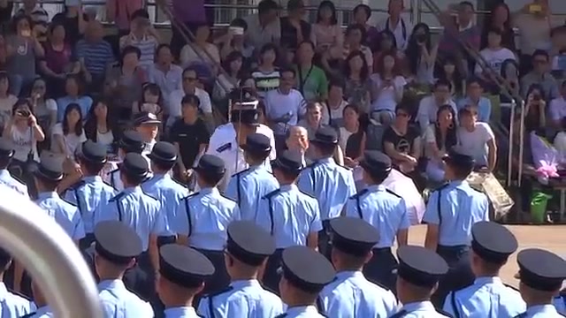 [图]香港警察學院結業會操 2014.6.14（检阅式与分列式）