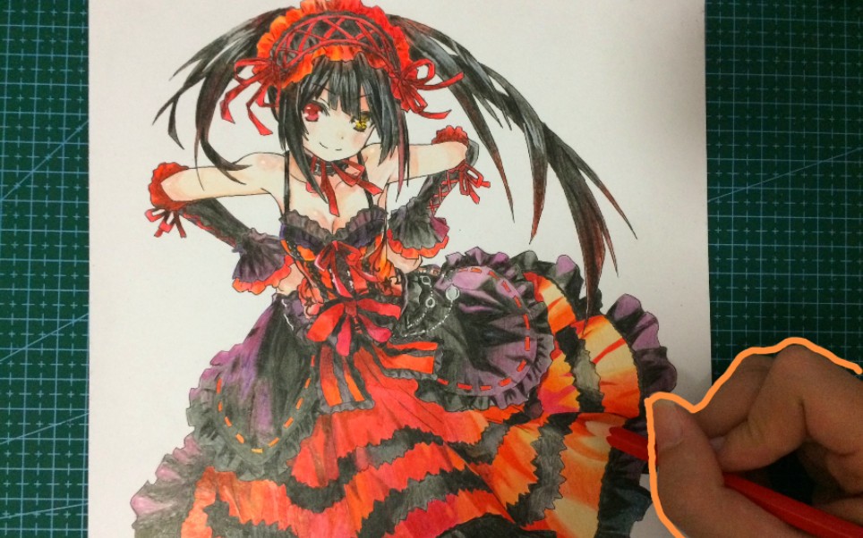 【手绘/彩铅】啊~时崎狂三哒!