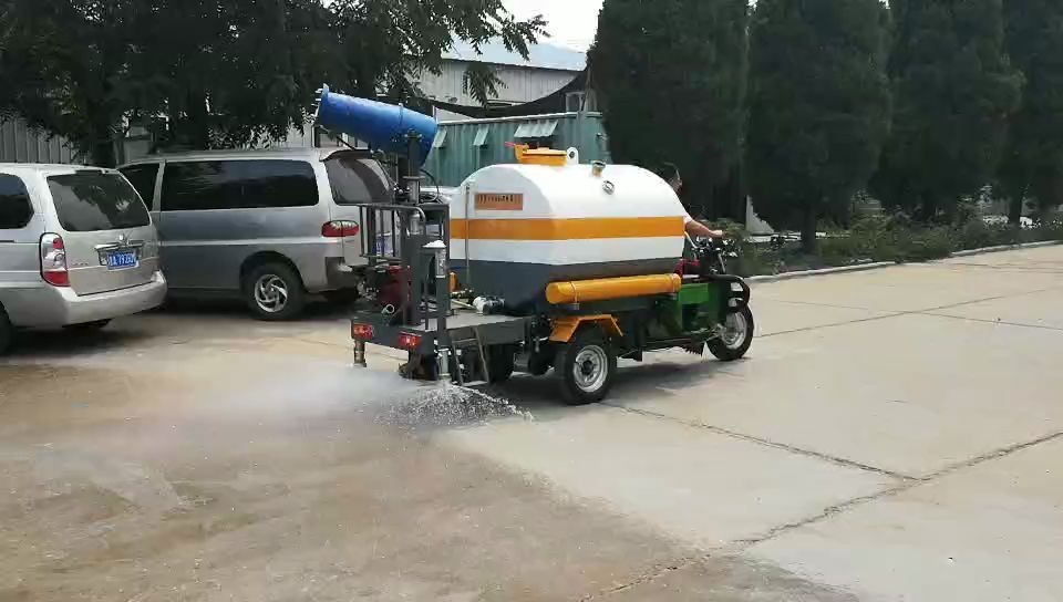 【洒水效果视频】工地洒水车 百易农用洒水车 自喷式洒水车哔哩哔哩bilibili