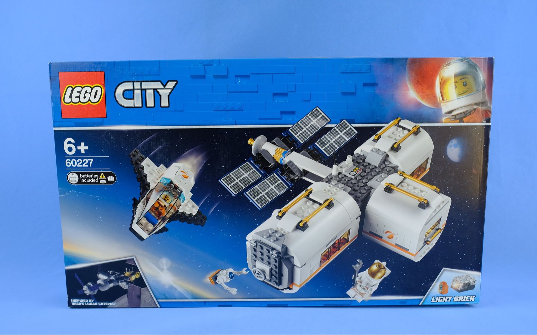 乐高搭建乐高城市组太空系列60227月球空间站评测