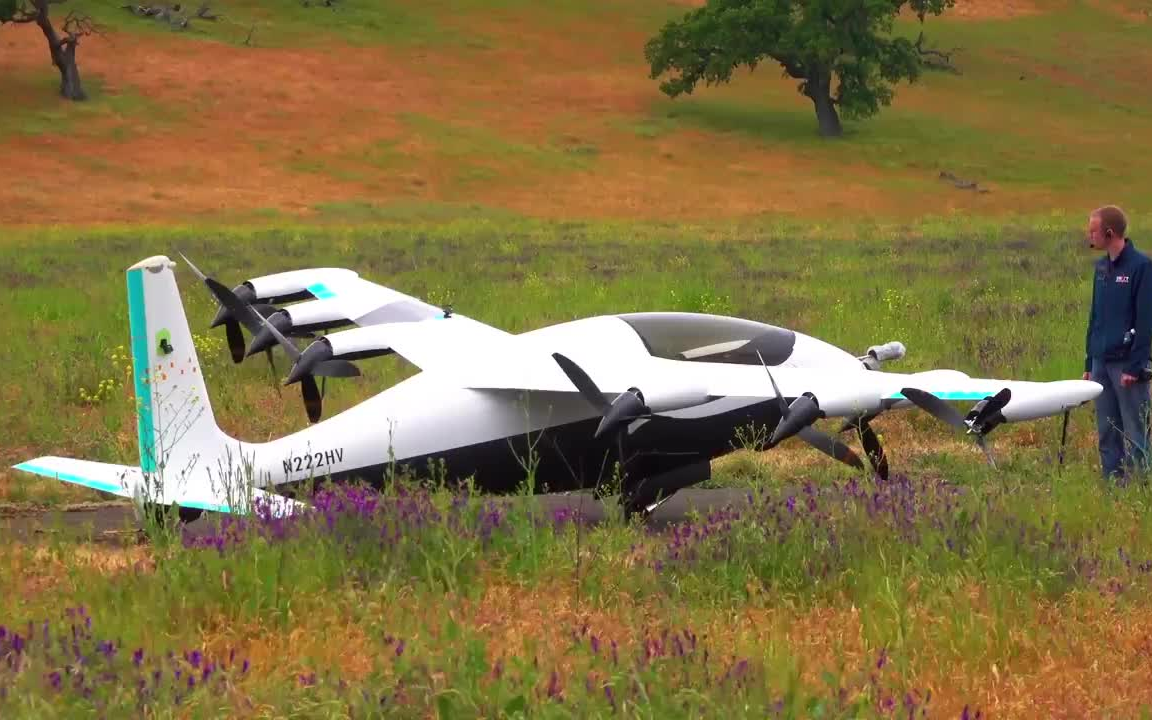 Heaviside eVTOL 飞行器新足迹,翻滚特技飞行.—— Heaviside 为 Kitty Hawk 单座全电动垂直起降飞行器哔哩哔哩bilibili