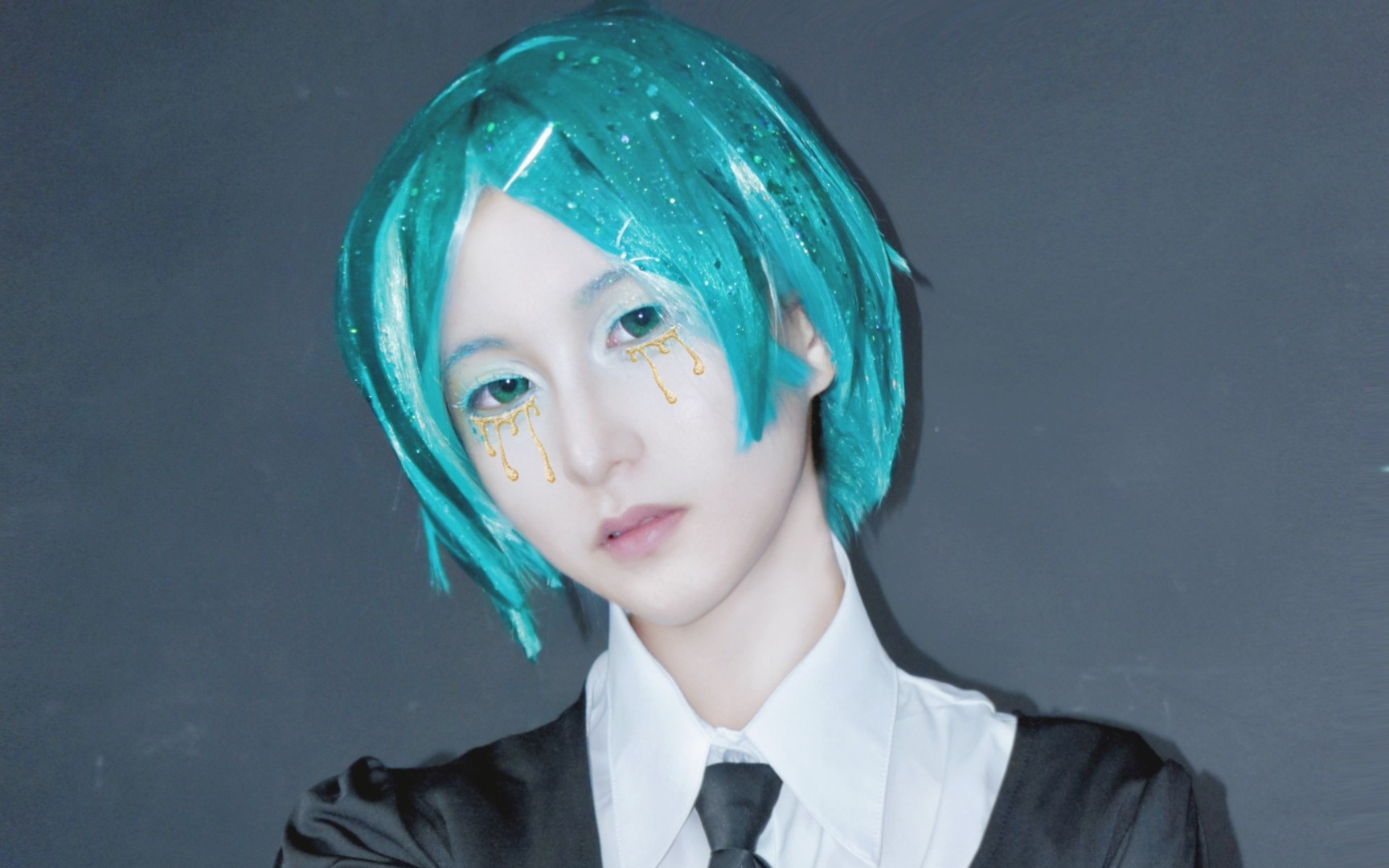 "和我一起去月亮上,好吗"|宝石之国磷叶石cos|法斯cos