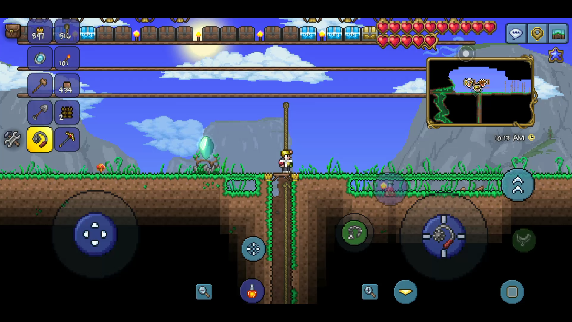 【依尔山上】泰拉瑞亚简单轻松的开荒之旅第一季.(第一集)