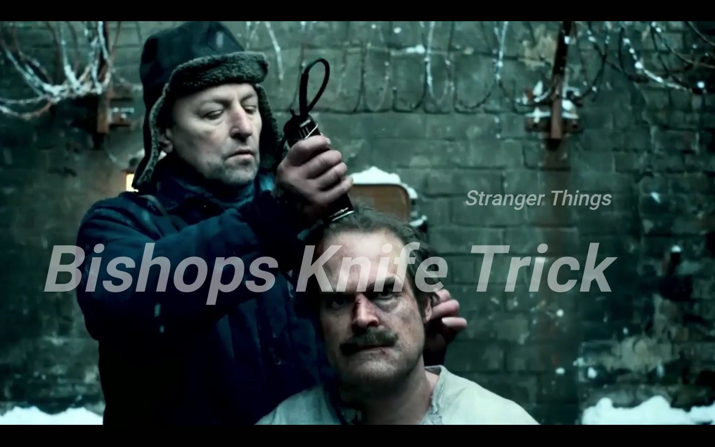 [图]Bishops Knife Trick/怪奇物语(Stranger things)/Jim Hopper