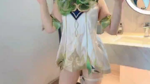 [图]软萌兔兔酱Cosplay草神。