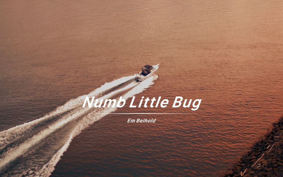 [图]用清澈的声音《Numb Little Bug》唱着压抑的歌词