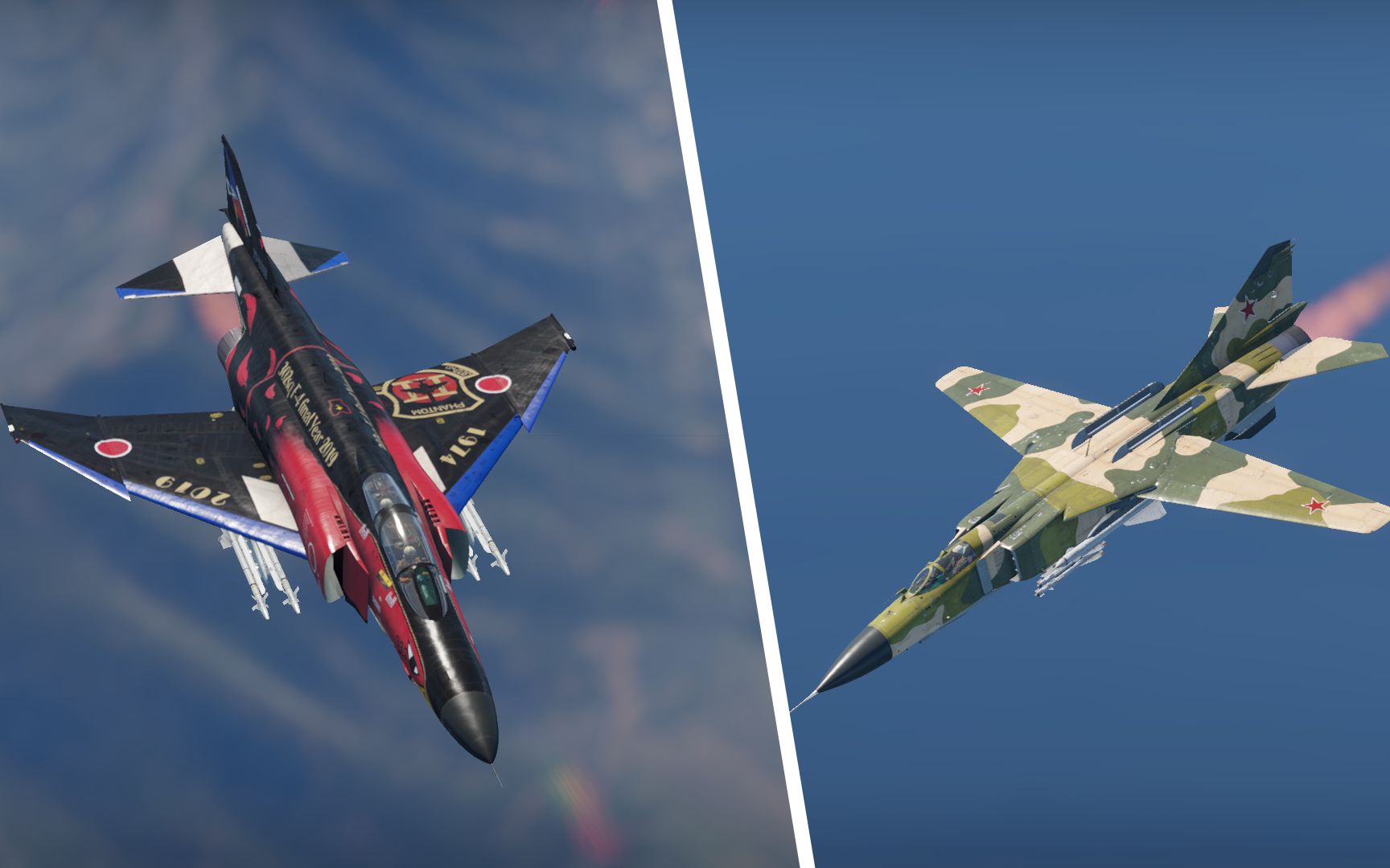 【mig23×f4】轻轻划过你的天空