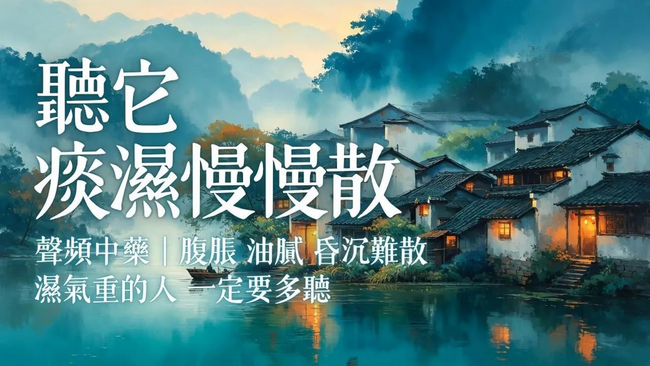 【濕氣重的人 一定多聽】古法宮音養脾化濕，讓胃口與氣色慢慢回來｜聲頻中藥｜濕氣重必聽｜五音療愈｜TCM Sound Healing｜Spleen Qi｜