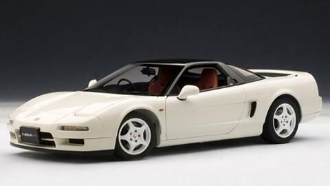 汽车模型】Autoart 1:18 本田NSX Type R 白、红_哔哩哔哩_bilibili