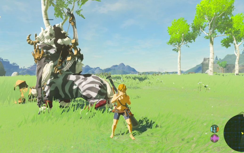 【塞尔达传说速通】林克醒来7分钟就干掉了初始台地的人马(新路线7分