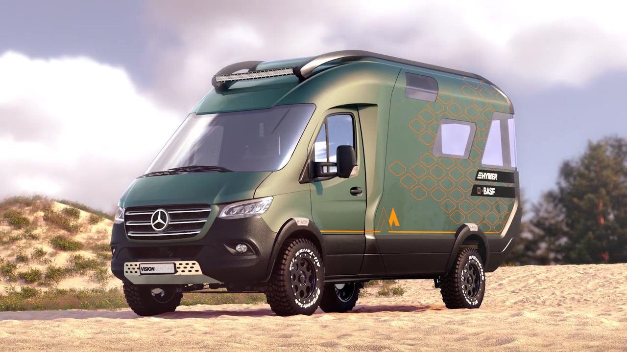 绝了这款概念房车引领了未来5年的前沿设计贯穿式设计复式阁楼