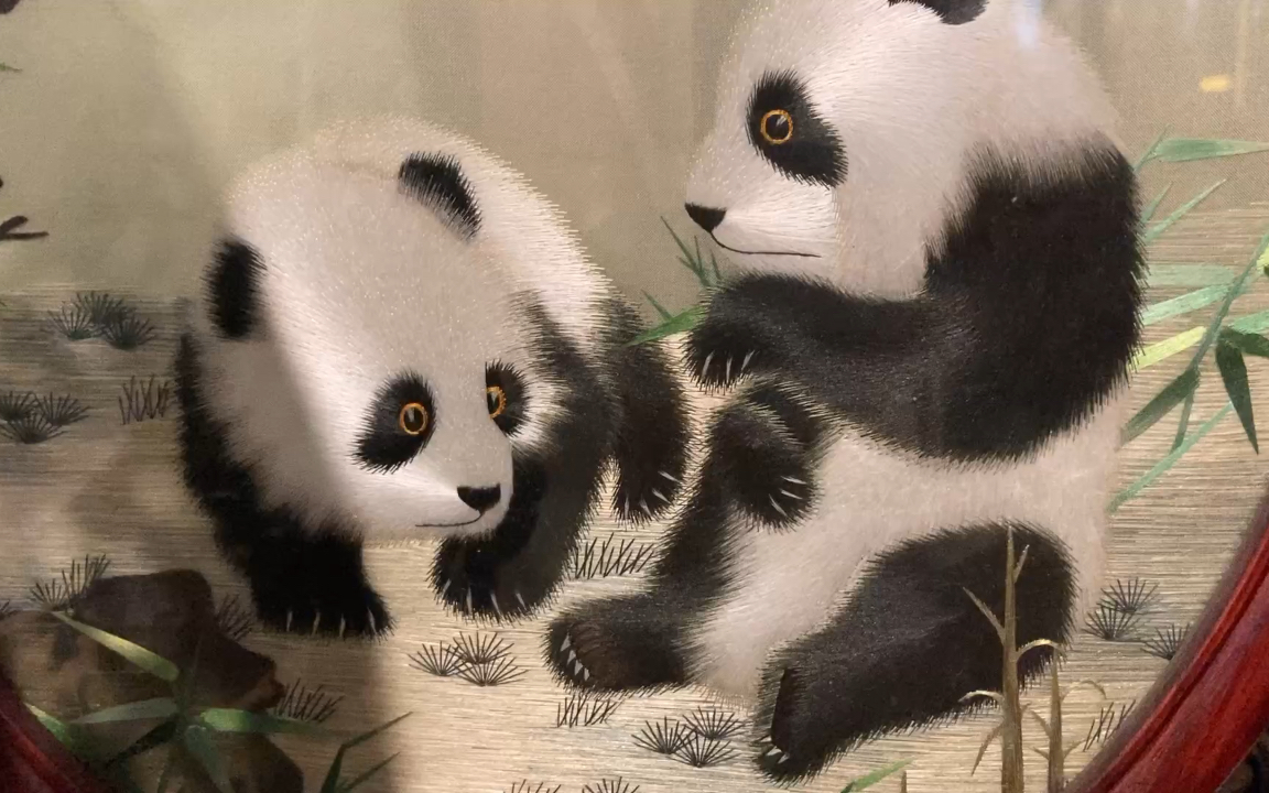 重庆蜀绣——来洪崖洞必逛!非遗传承!