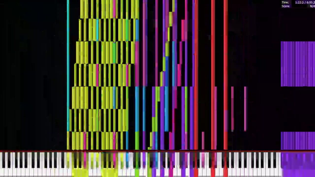 [黑樂譜] 6k 6666666音符 pfa直接錄