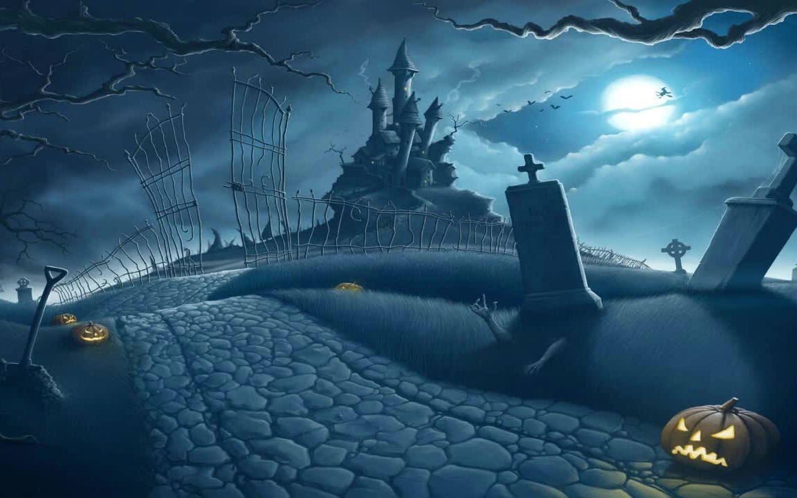 幽灵般的万圣节音乐 – castle black_哔哩哔哩_bilibili