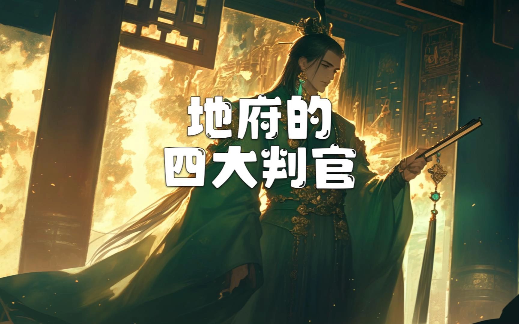 民间传说故事《地府的四大判官》