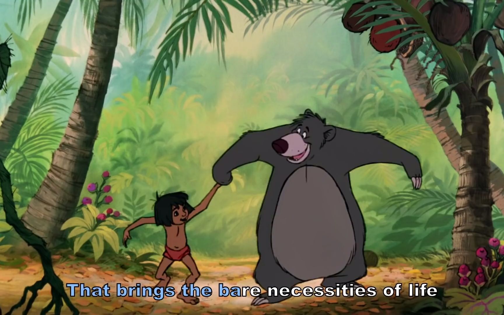 [图]音乐唱段 | The Bare Necessities (From The Jungle Book）