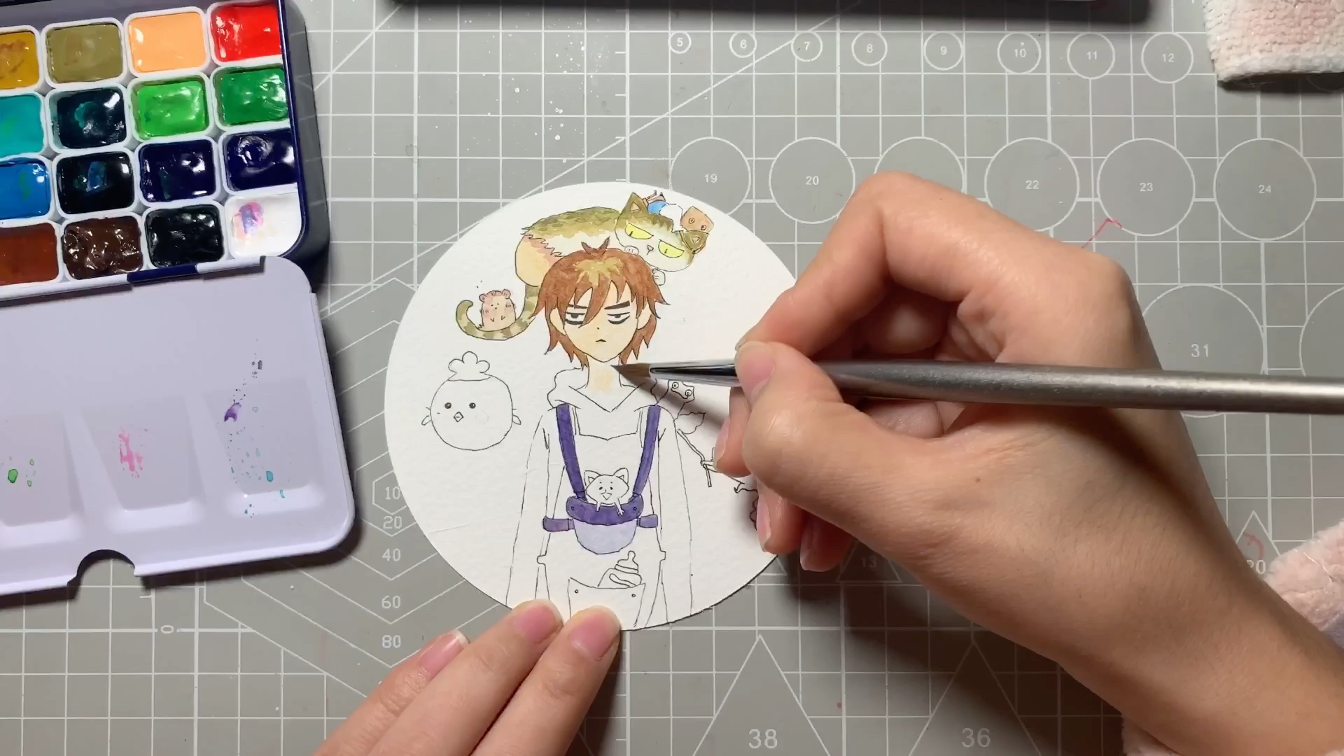 伍六七 水彩_哔哩哔哩_bilibili