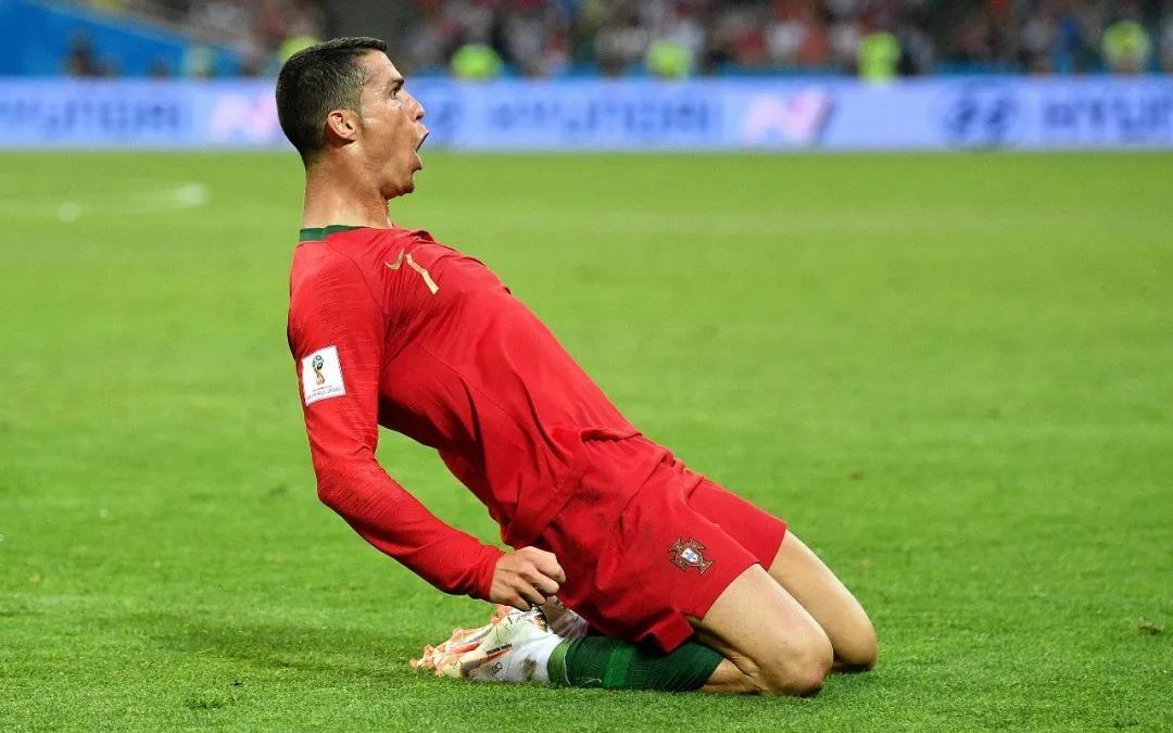 2018年世界杯c罗上演帽子戏法,以一己之力绝平西班牙