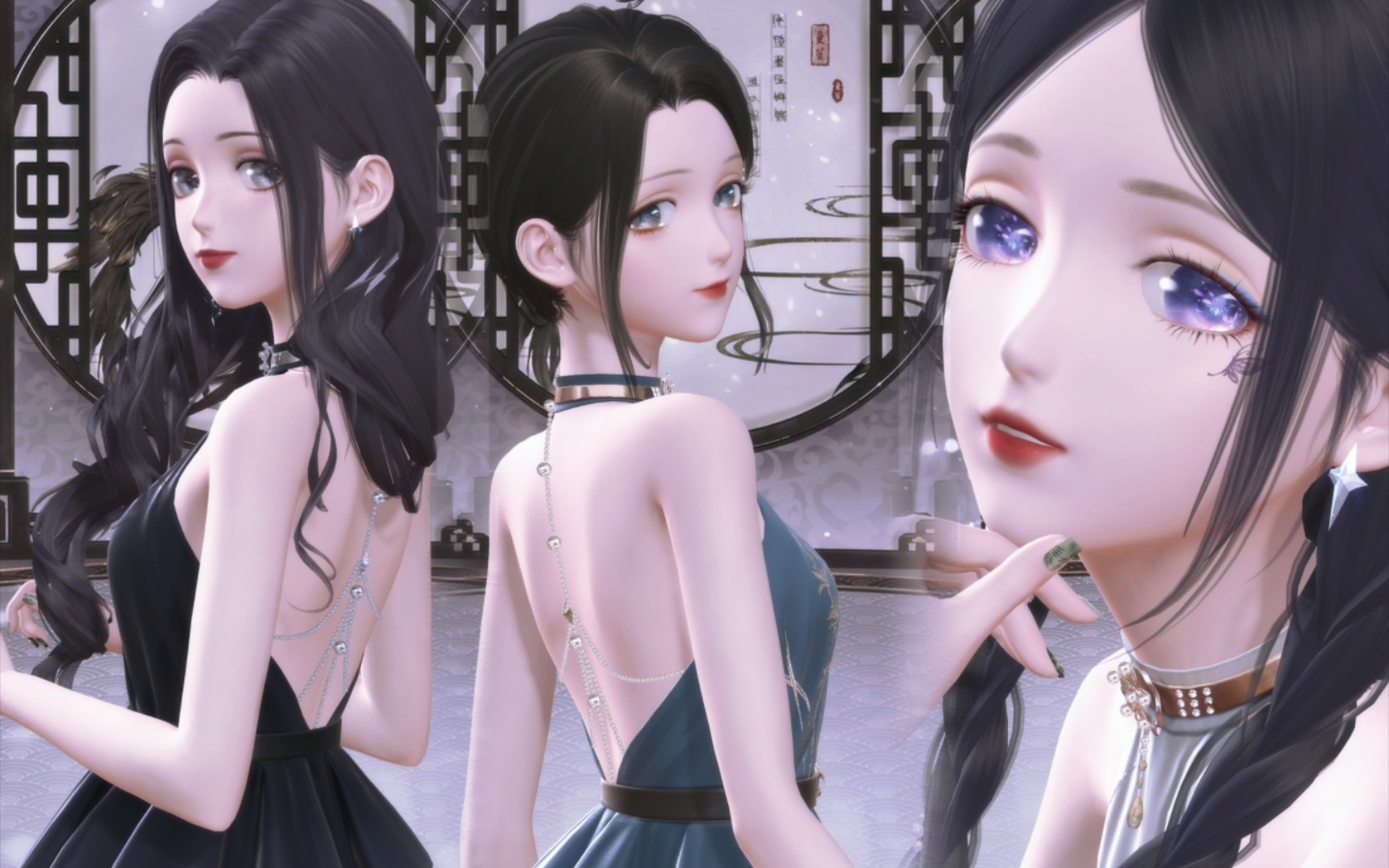 【闪耀暖暖】搭配|幽兰影&黛兰迹