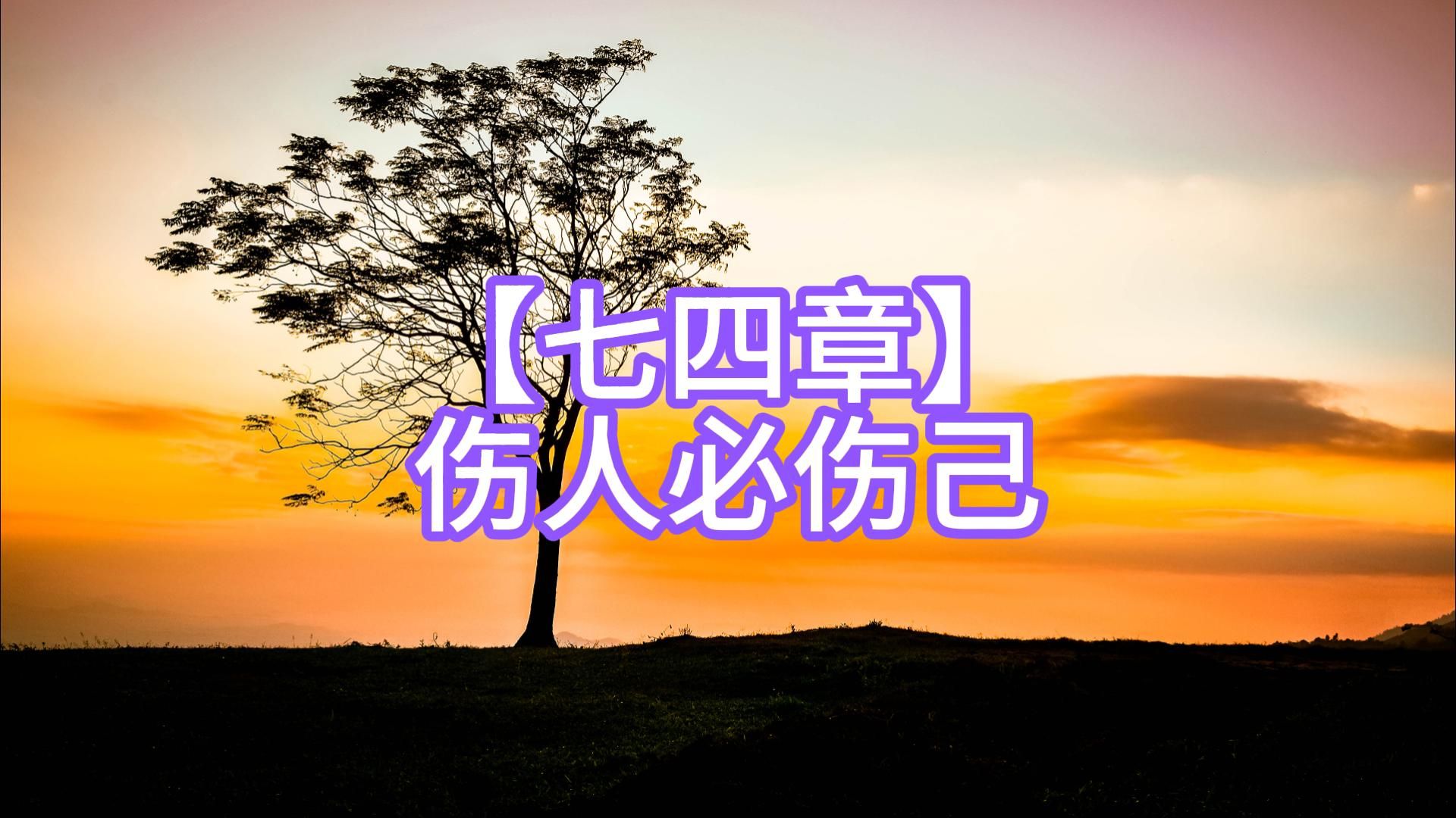 【七四章】伤人必伤己