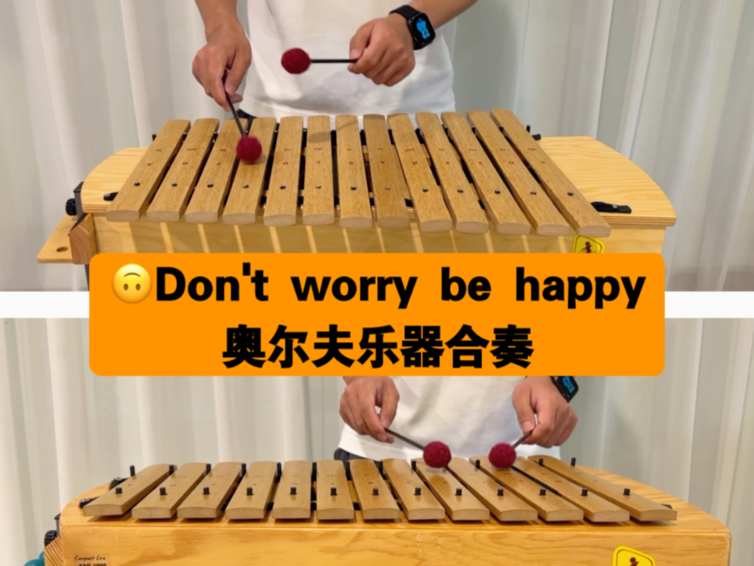 奥尔夫乐器合奏《dont worry be happy》