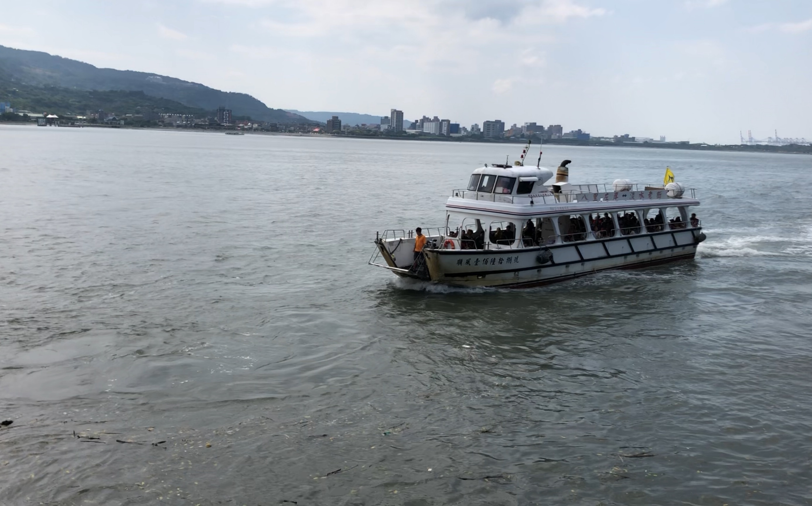 台湾淡水海边图片