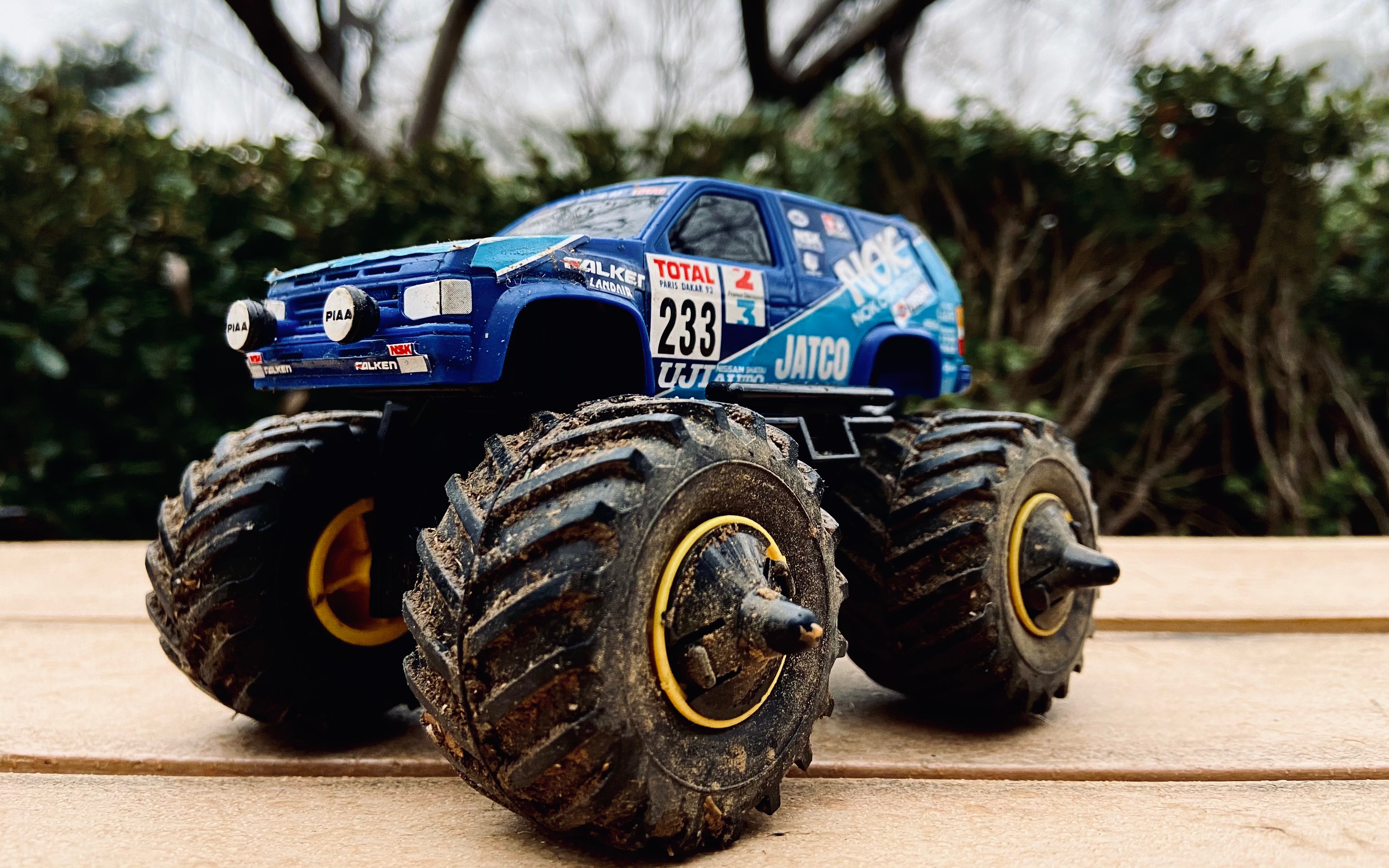 1993年的田宫大脚车17011下地行走-小豆成长记录