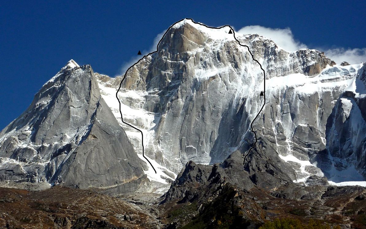 [图]四姑娘山幺妹峰北壁路线你很漂亮攀登纪录片 Alpinisme au Siguniang - 2011 - Maurienne, What else