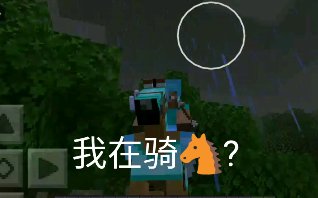 【我的世界】我怎么在骑马呢?哔哩哔哩bilibili