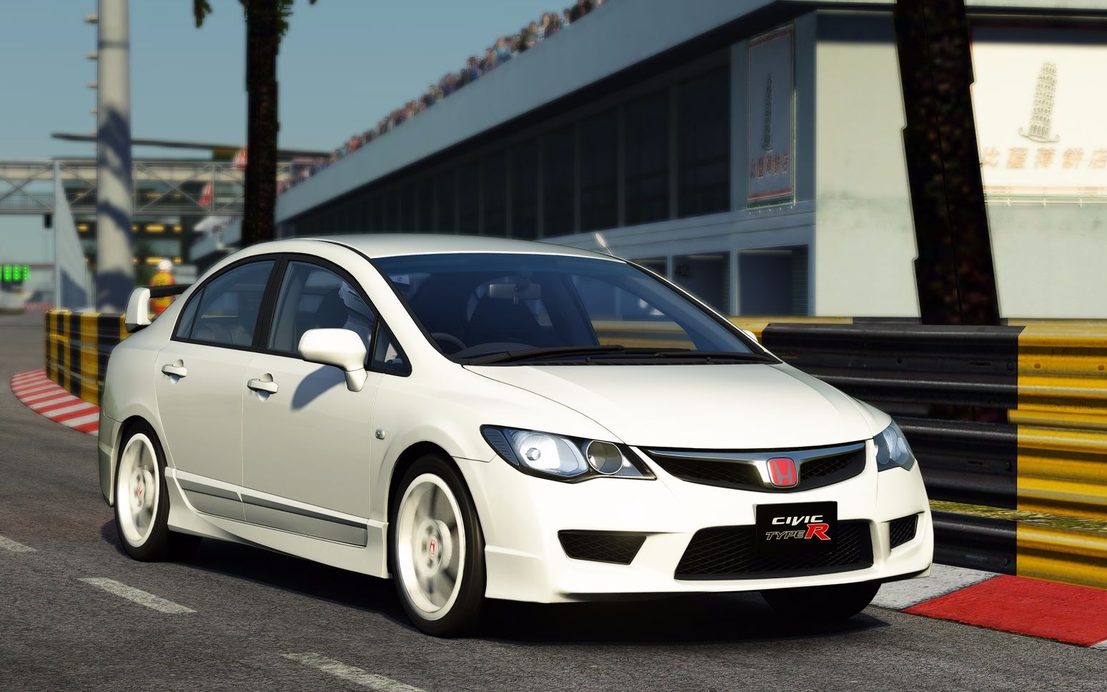 神力科莎本田思域type r fd2 东望洋赛道 这才是我最爱的冠军的声音