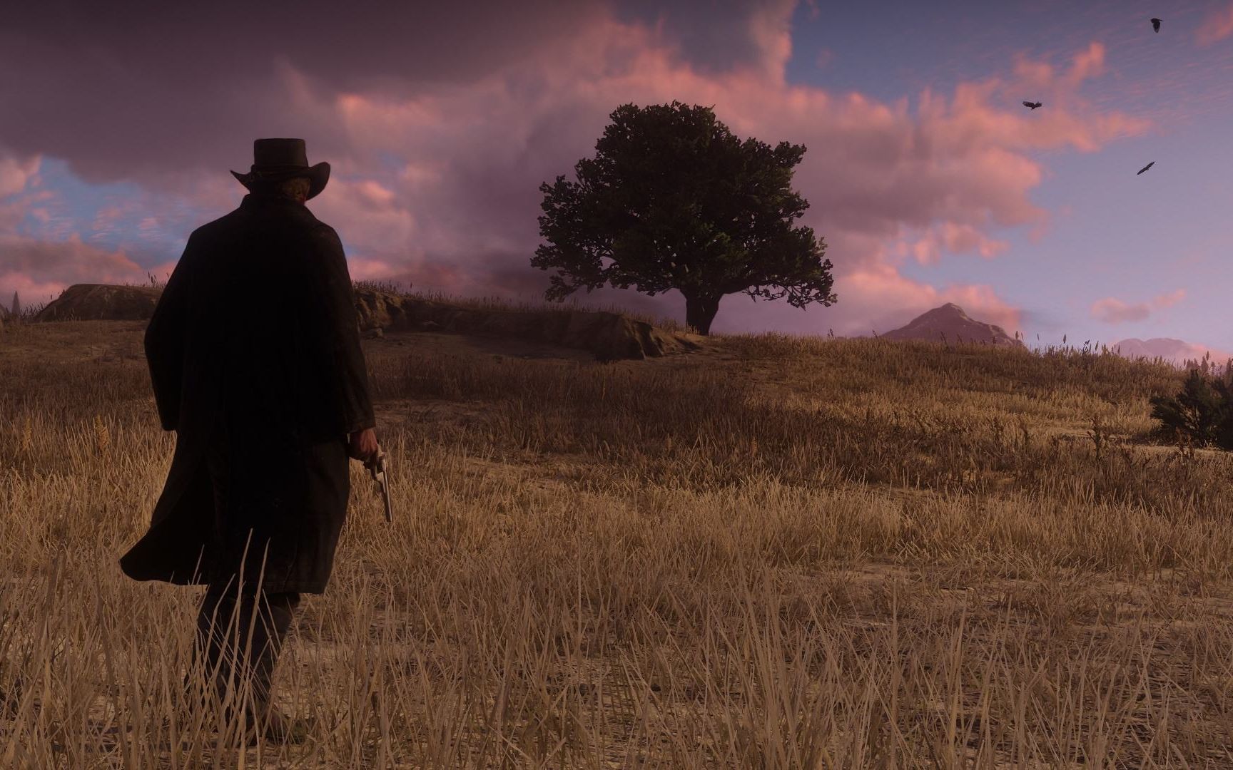 超清4k《荒野大镖客:救赎2》正义西部男人清除黑水镇!