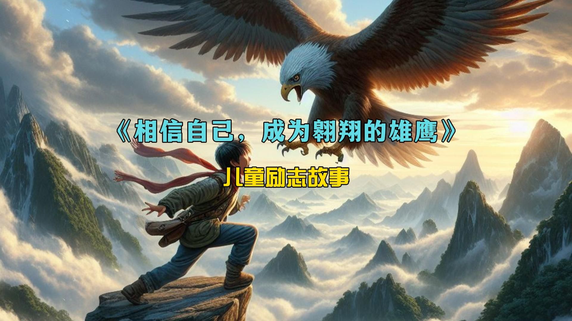 《相信自己,成为翱翔的雄鹰》,儿童励志故事