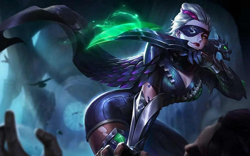 mobile legends【翻新英雄】第11期 辅助面具娜塔莉亚 快乐就完事了