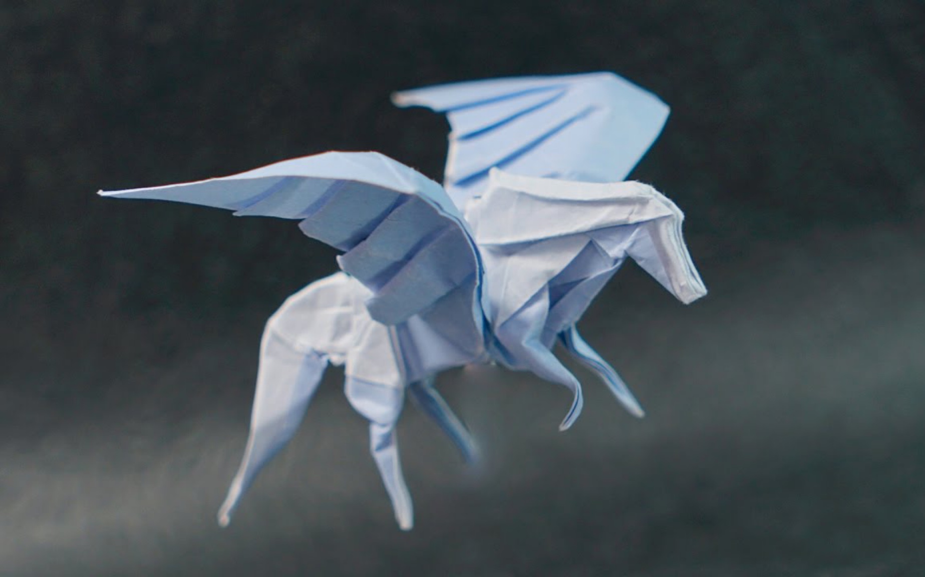 origami折纸搬运天马