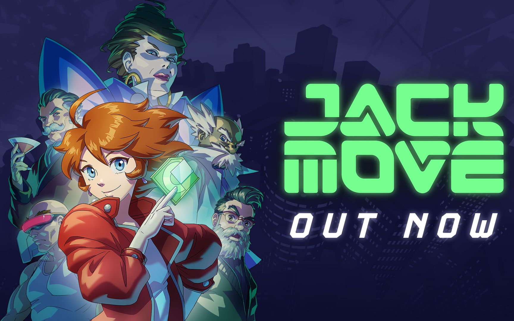 [图]少女黑客，像素风JRPG《Jack Move》结局