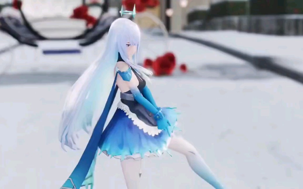 mmd幻塔小姐姐cos