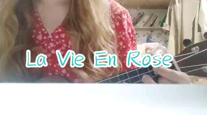 【Edith Piaf】La Vie En Rose(玫瑰人生) 法语版 尤克里里弹唱哔哩哔哩bilibili