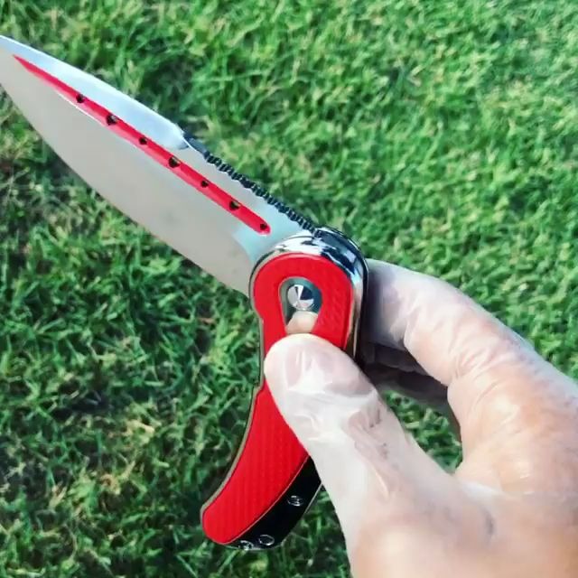 战术折刀先驱 托德.贝格 todd begg 红色bodega